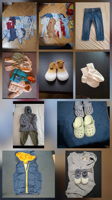 Lot haine bebelusi 86 plus 92 marime