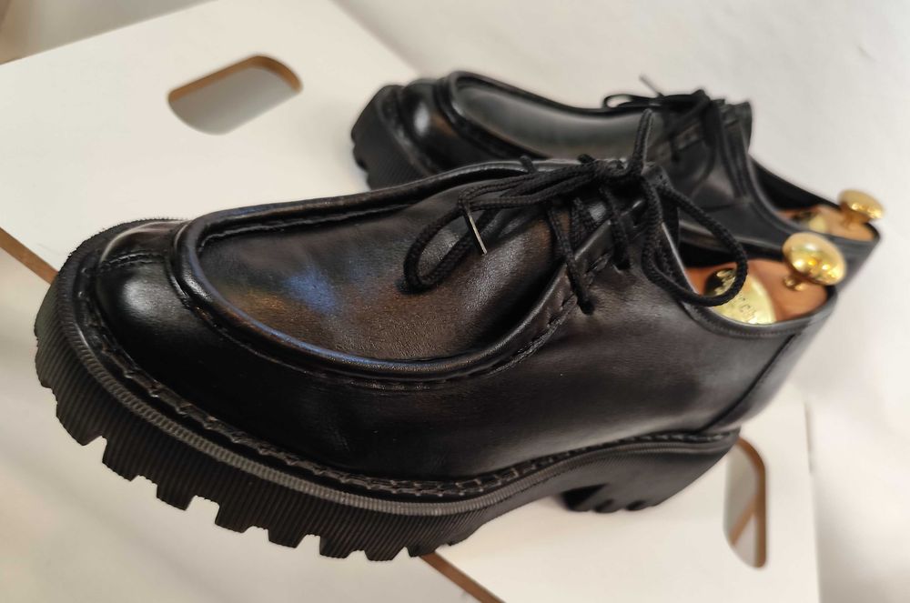 Pantofi casual 40 40.5 P. Calvin NOI piele naturala moale