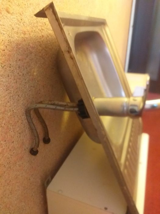 раковина металлическая нержавеика