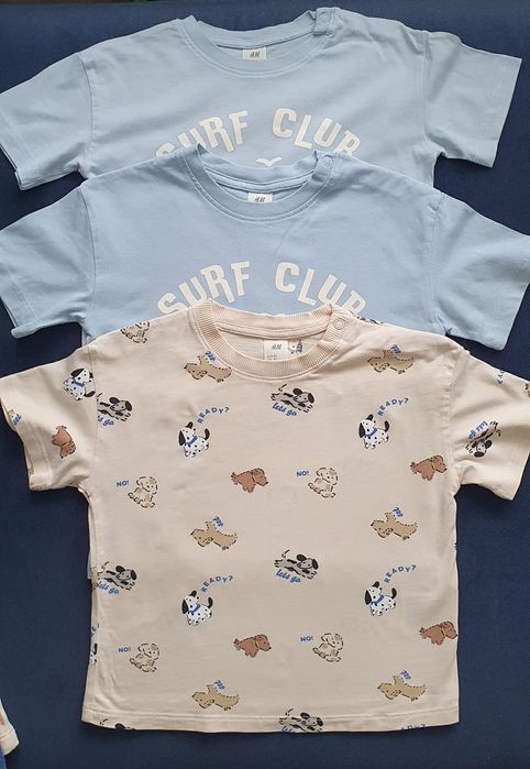 H&M Set 2 piese tricou și pantaloni scurți 92