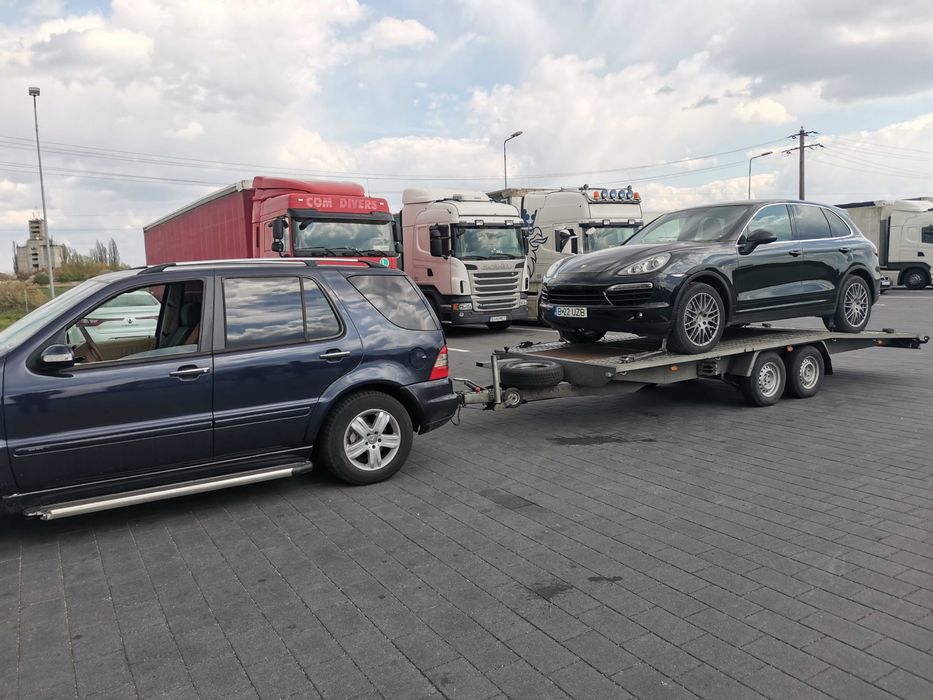 Tractari auto platforma asistenta rutiera non stop Arad Nadlac Ungaria