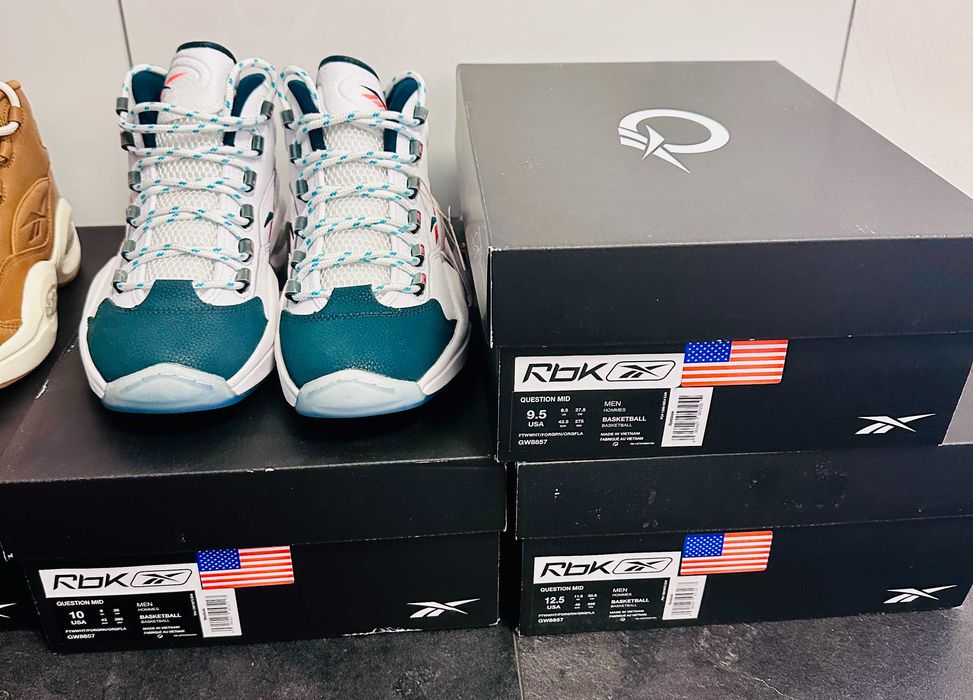 Маратонки Reebok Shaq Attaq, QUESTION MID, SNS