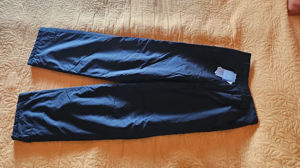 Работен зимен панталон топлозащитен нов размер L, черен цвят