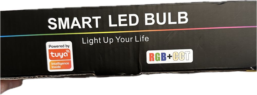 Умные лампочки RGB Е27 4шт.