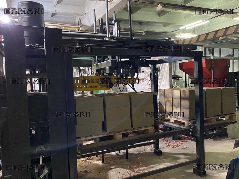 Hiper-500AT - presă bloc, cărămidă