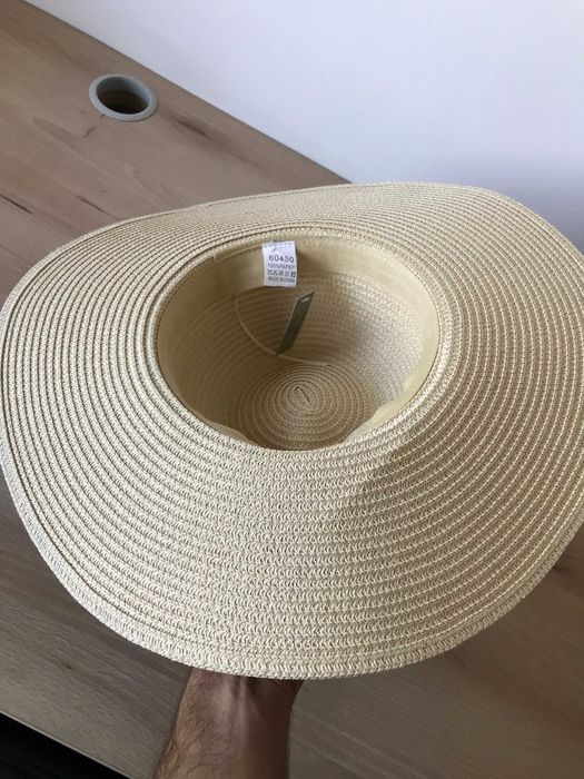 Pălărie clasică de vară cu bor mare Pălărie de soare reglabilă