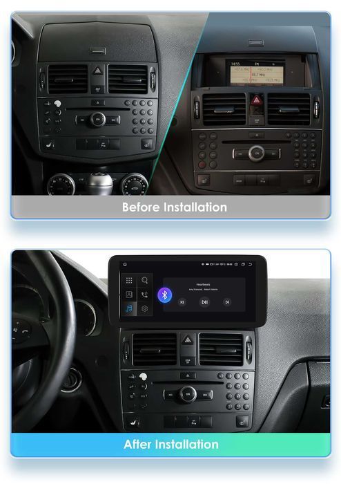 Mercedes C class W204 [2006-2011] 10.25" Мултимедия Навигация Android