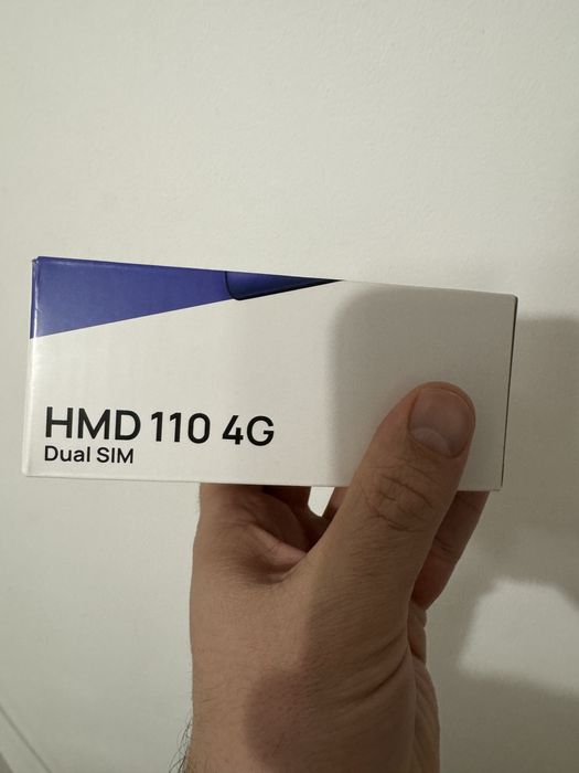 Чисто НОВ Запечатан Телефон !!! 4G HMD 110 Titanium 2 сим карти