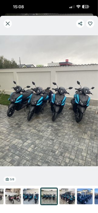 Scutere 125cc noi de inchiriat!