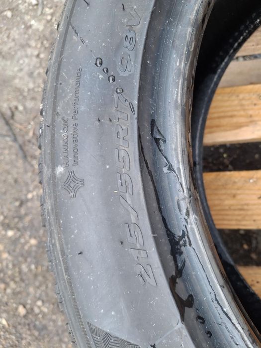 Зимни гуми 215/55 r17 HANKOOK dot2424