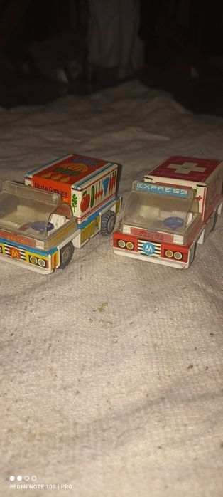 Советские игрушечные машинки