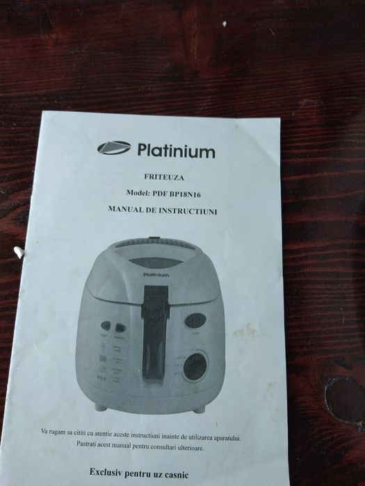 De vânzare friteuză Platinium