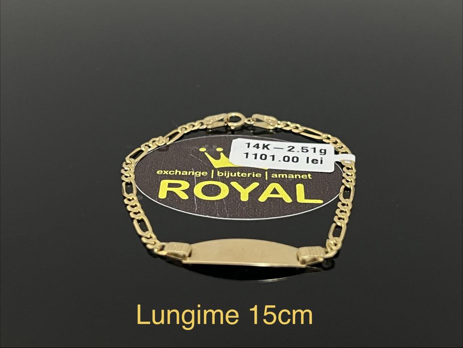 Bijuteria Royal CB: Bratara copii aur 14k 2,51gr