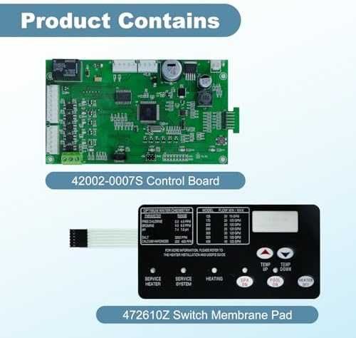 Комплект платка мембрана за Pentair Mastertemp Max-E-Therm нагревател