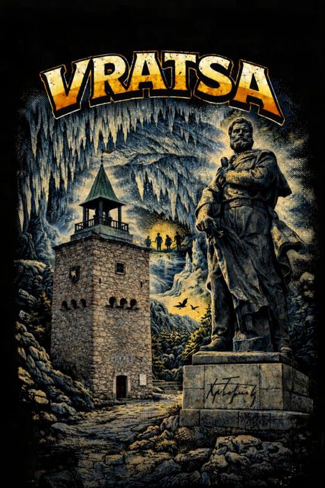 Тениски на град Враца.