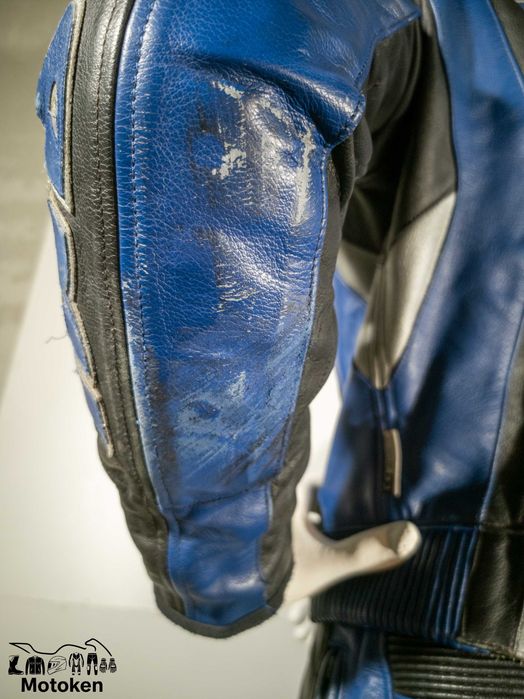 Costum moto piele IXS mărime 52