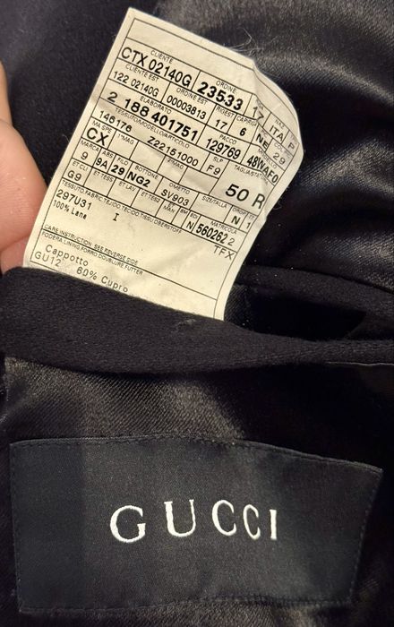 Palton Gucci, coat/chester Tom Ford era.