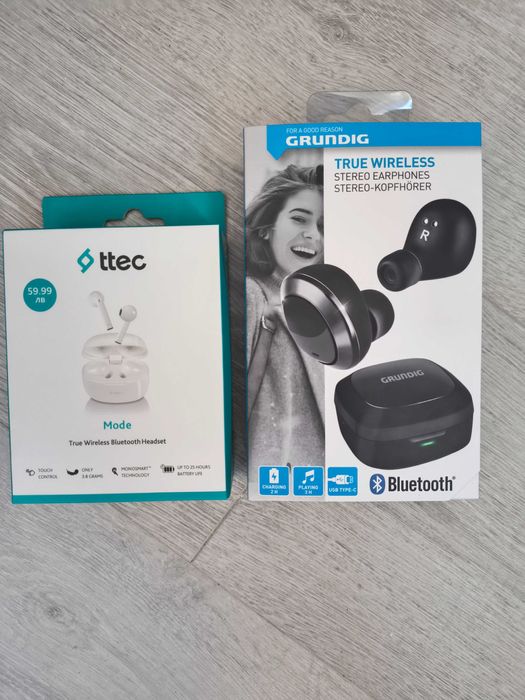 Слушалки Grundig Ttec безжични слушалки bluetooth слушалки handsfree