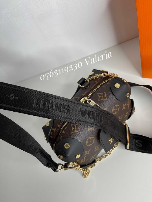 Geanta Louis Vuitton - Petite Malle Piele imprimeu Monogram