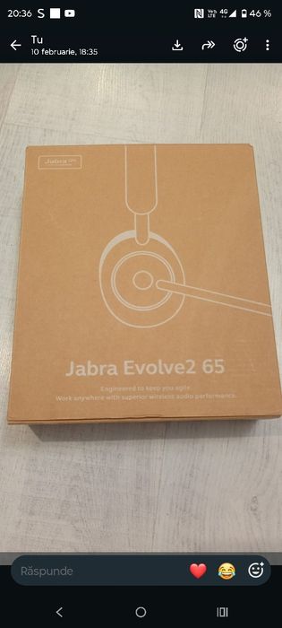 căști profesionale premium Jabra Evolve2 65