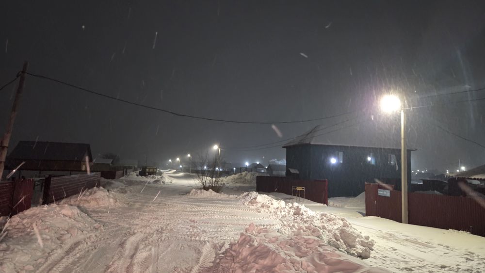 Очистка территории от снега!