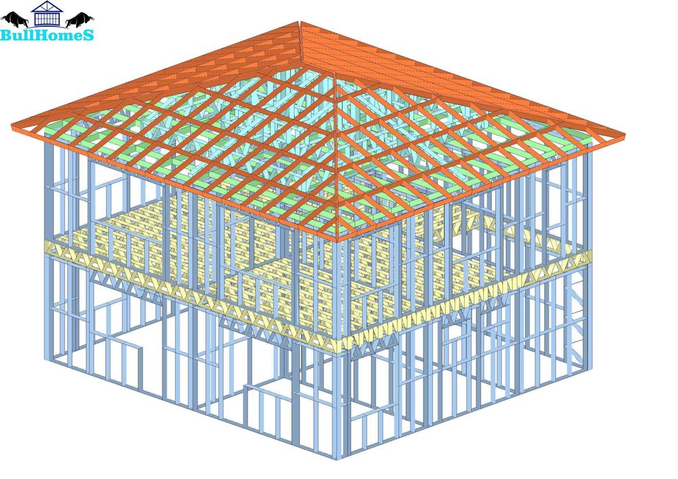 Къща,Преместваема къща,Сглобяеми къщи,Модулни,Жилищни-144м²