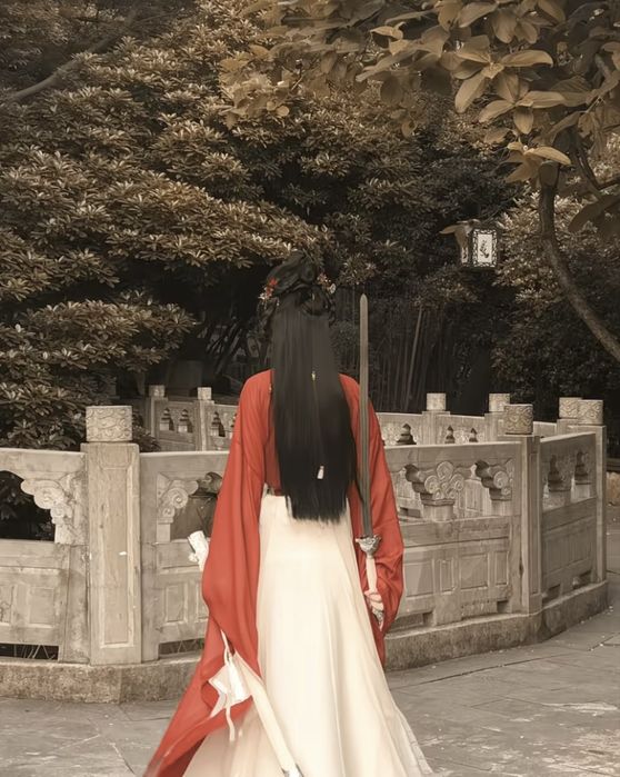 Китайское платье ханьфу