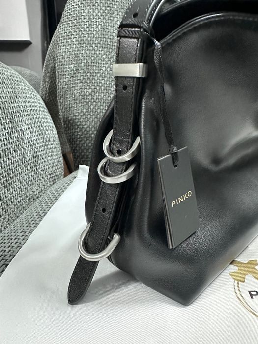 Pinko кожена чанта