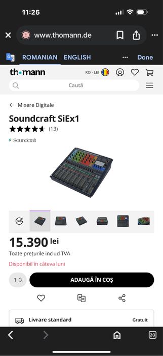 Mixer digital Soundcraft Si Expression 1