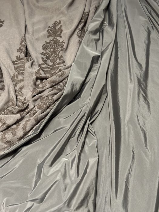 Шторы с вышивкой блэкаут