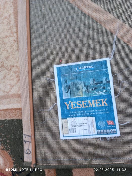 Кілем (ковер)сатылады раз 6/4