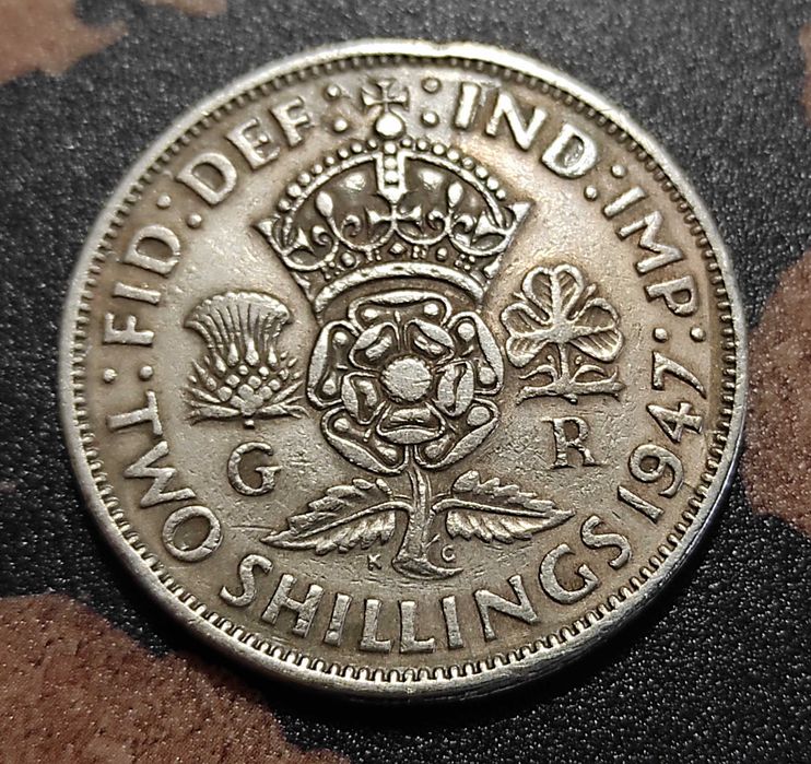 Английски монети - 3 бр.› Крал Джордж VI  (1947-1950)