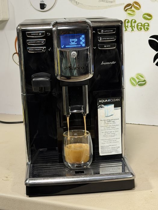 Кафемашина кафе автомат Saeco Incanto с гаранция