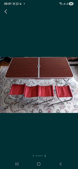 Раскладной походный стол (посуточно)