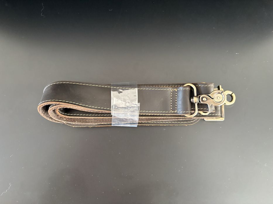 Кожен сак / пътна чанта от конска естествена кожа – тъмно кафяво