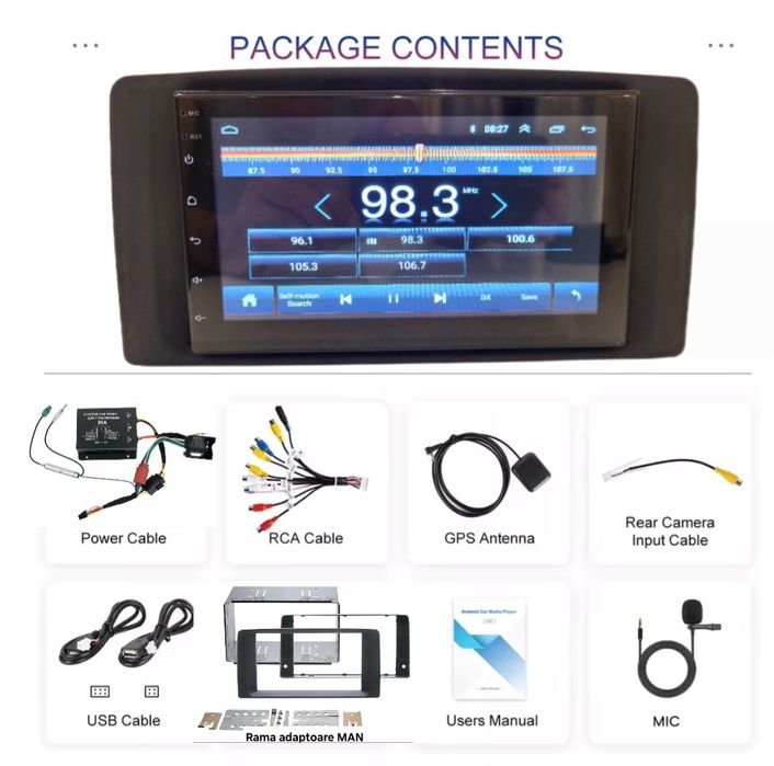 Navigatie MAN TGX TGS TGA TGM TGL 2007-2020