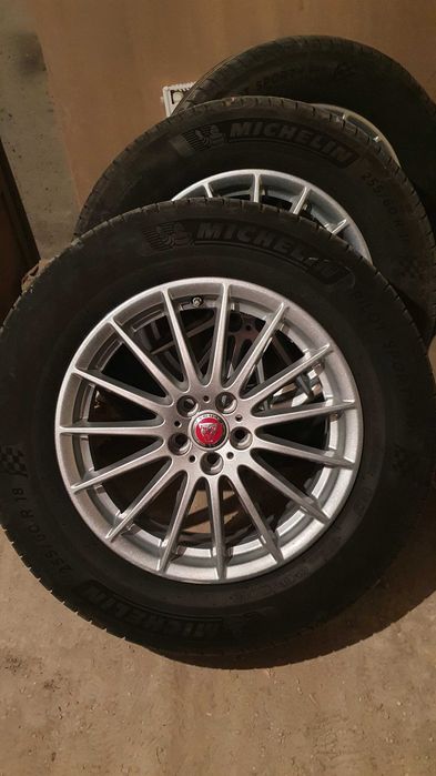 Jante originale JAGUAR F-PACE R18 cu cauciucuri vară noi Michelin 2019