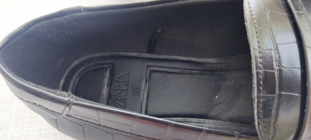 Обувки Зара кожа