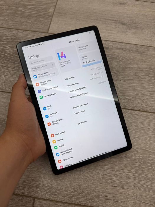 Xiaomi Pad 128 Skidkada
