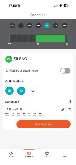 Косачка робот Gardena Smart Sileno City 250кв/м