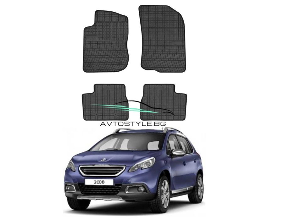 Гумени стелки за Peugeot 2008 ,2013-2019 г., Frogum - El Toro