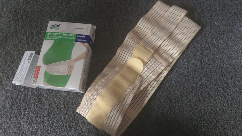 Колан за бременни Размер XL Med Textile Бежов Бандажен Колан