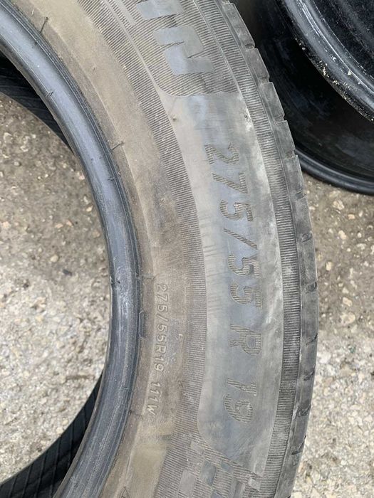 4 бр Летни Гуми Michelin 275/55 R19 DOT 0519 грайфер 5мм ном 4