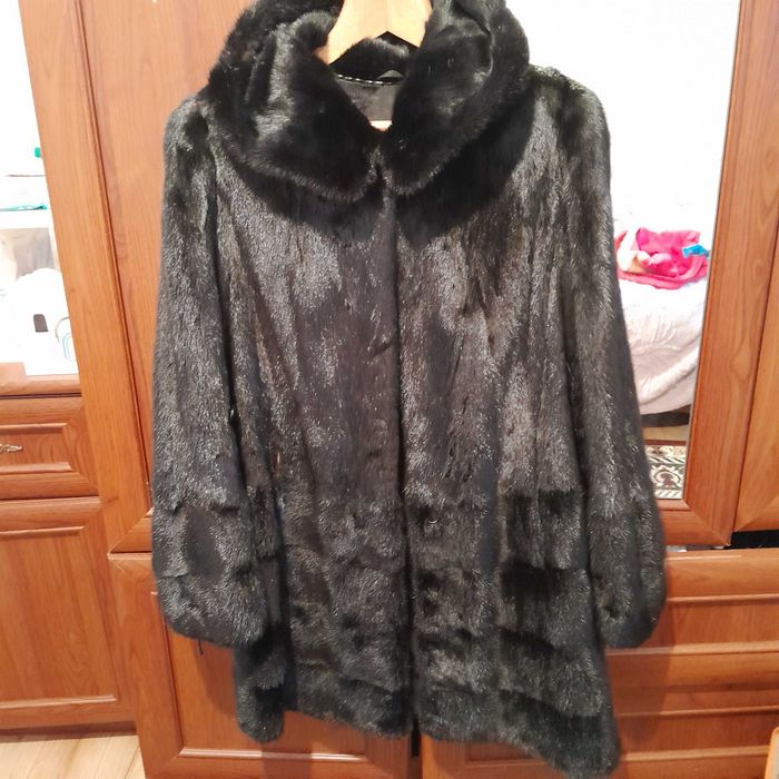 Шуба норковая, б/у