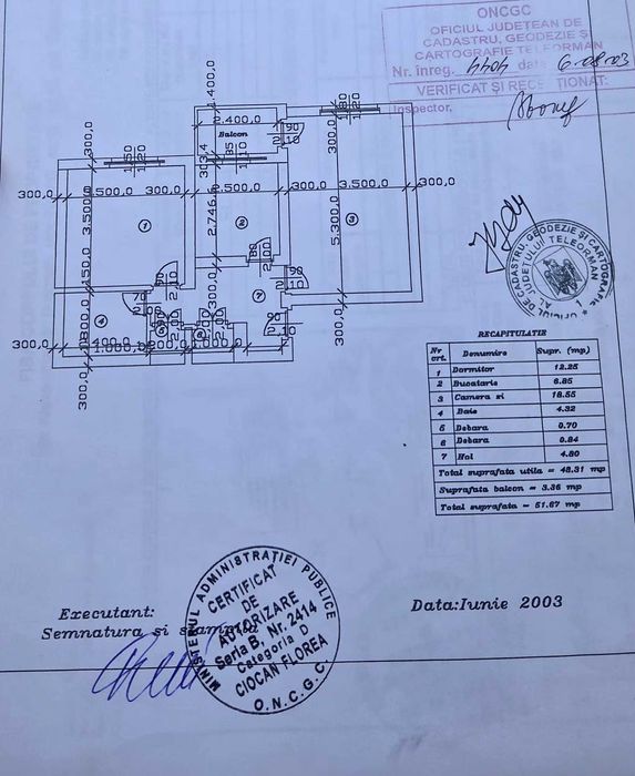 Vand apartament 2 camere