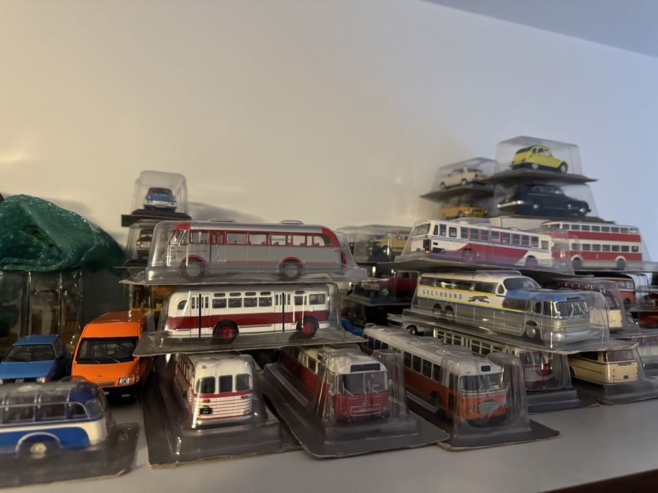 Autobuze machete  1:72 Deagostini