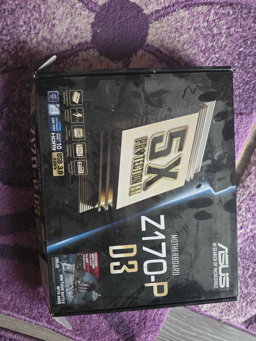 ASUS Z170-P D3 Motherboard placa de baza