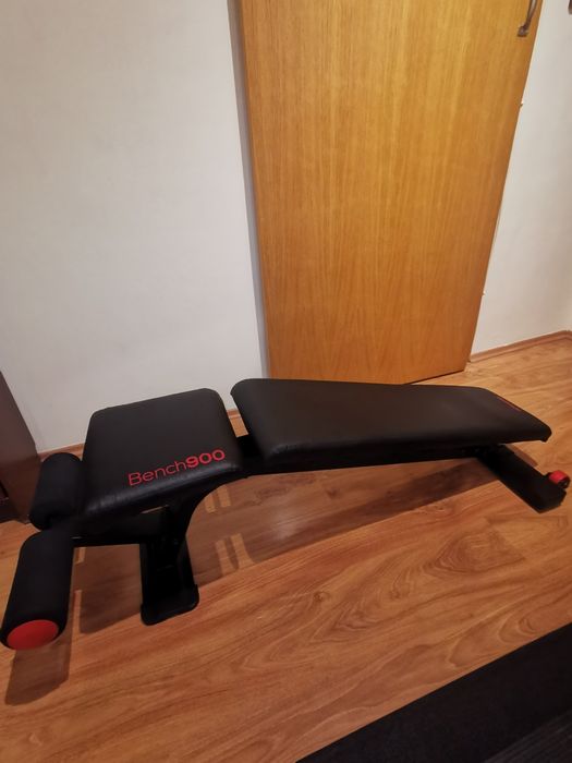 Bancheta de fitness Bench 900, cu sapte grade de  inclinare si rezistenta 250 kg, aproape noua (foarte putin utilizata)