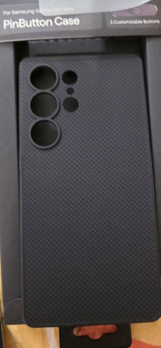 S25Ultra Pitaka Pinbutton husa + MagEZ grip