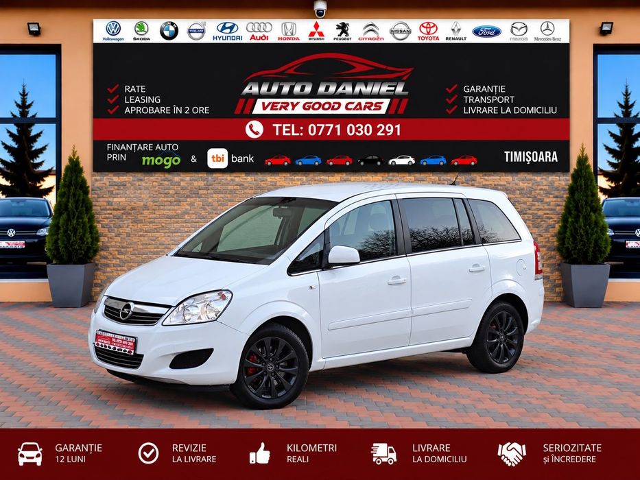 Opel Zafira COSMO 1.7 CDTi 110 Cp 2010 Euro 5 cu 7 Locuri Rate Livrare Garantie